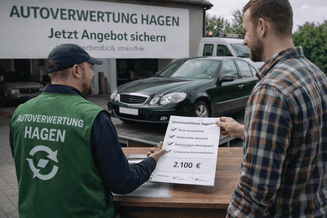 Jetzt Angebot sichern – Ihr direkter Einstieg in die Autoverwertung Brilon